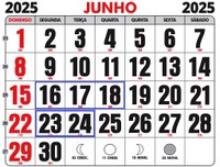 As próximas Sessões Ordinárias serão no Mês de Junho de 2025
